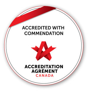 Accredited With Commendation Logo